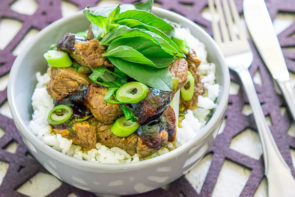 Beef & Ginger Stir Fry with Pak Choy & Jasmine Rice