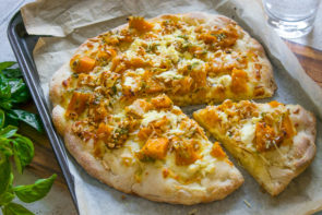 Smashing Pumpkin with Fetta Cheese Pizza Inspired by The Golden Greek - Theo Kalogeracos