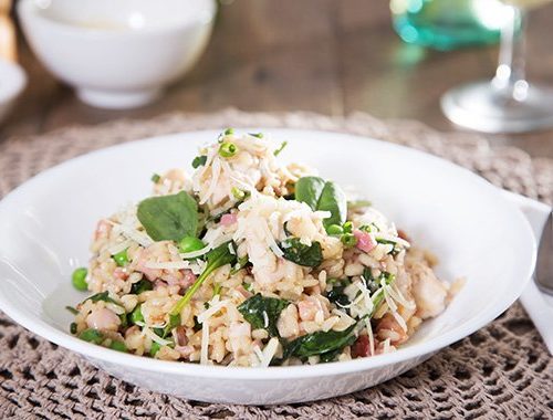 Featured image of post Steps to Prepare Chicken Bacon Risotto Oven