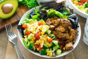 Chicken Burrito Bowl Inspired by Sarah Wilson, I Quit Sugar