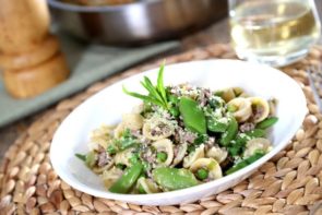 Lamb, Mint & Pea Orecchiette Pasta