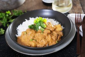Slow Cooked Beef Massaman Curry with Basmati Rice
