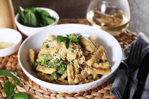 Cavatielli with Sicilian Pesto, Broccoli and Parmesan