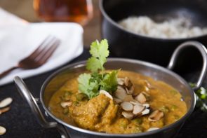 Slow Cooked Chicken Korma with Jeera Rice