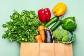 Mixed Bag of Fresh Local Vegetables
