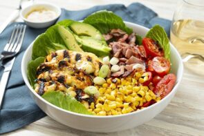 Honey Mustard Chicken Salad with Bacon and Avocado