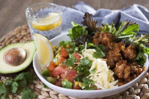 Chicken Burrito Bowl Inspired by Sarah Wilson, I Quit Sugar