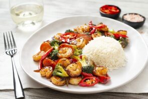 Quick Prawn Stir Fry with Jasmine Rice