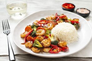 Quick Prawn Stir Fry with Jasmine Rice