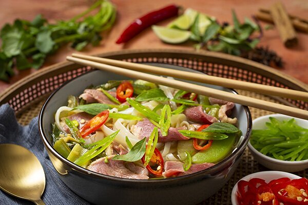 Beef Pho with Porterhouse Steak