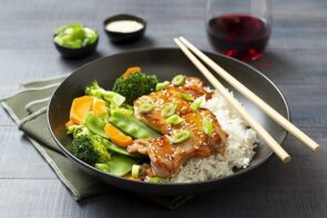 Top Rated Teriyaki Chicken with Jasmine Rice and Veg