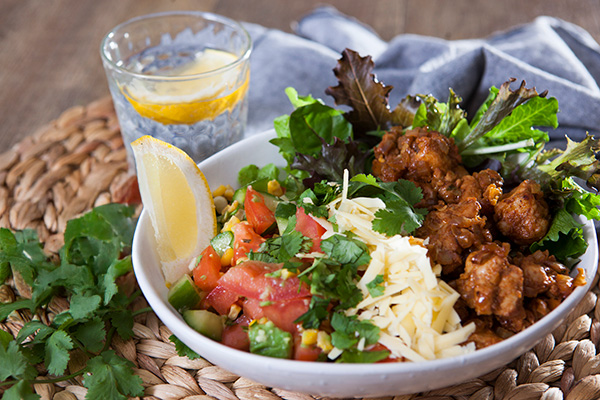 Chicken Burrito Bowl Inspired by Sarah Wilson, I Quit Sugar
